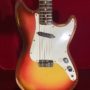 1960/61 FENDER MUSICMASTER PRE CB - VINTAGE GUITAR - RED-BURST FINISH