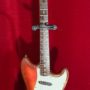 1960/61 FENDER MUSICMASTER PRE CB - VINTAGE GUITAR - RED-BURST FINISH