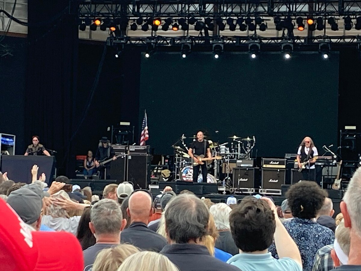 Grand Funk Railroad performing at Summerfest 2025