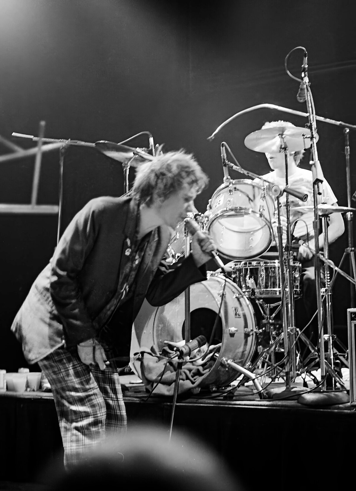 John Lydon performing with Public Image Ltd