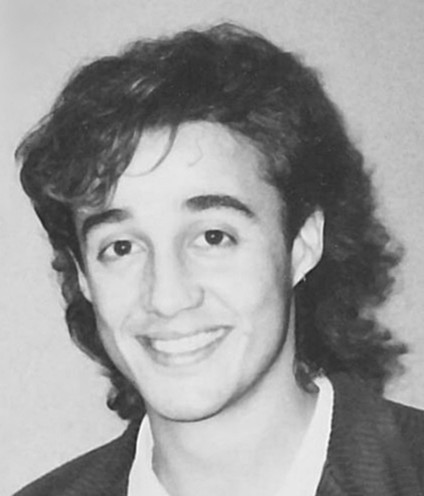 Andrew Ridgeley of Wham! around 1984